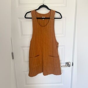 Linen Jumper Dress